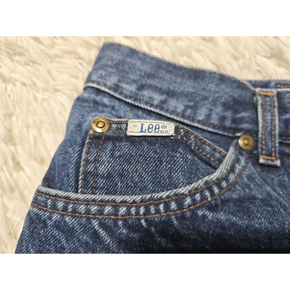 Vintage Lee Riders Denim Jeans‎ *33x28* Union Made USA 80s 90s Cutoffs